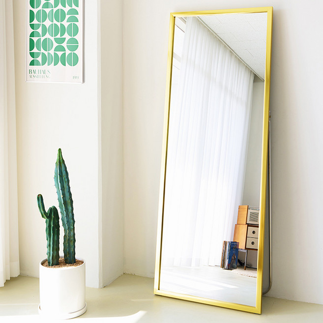 에이스홈 코코 와이드 스탠딩 전신거울, 골드