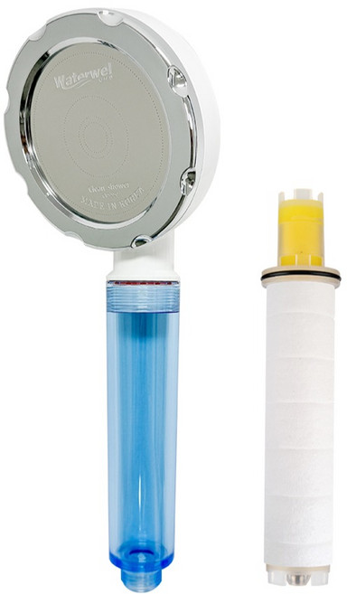 워터웰 비타민샤워기 녹물제거필터 CVS-550 화이트본체 + 필터, 1개