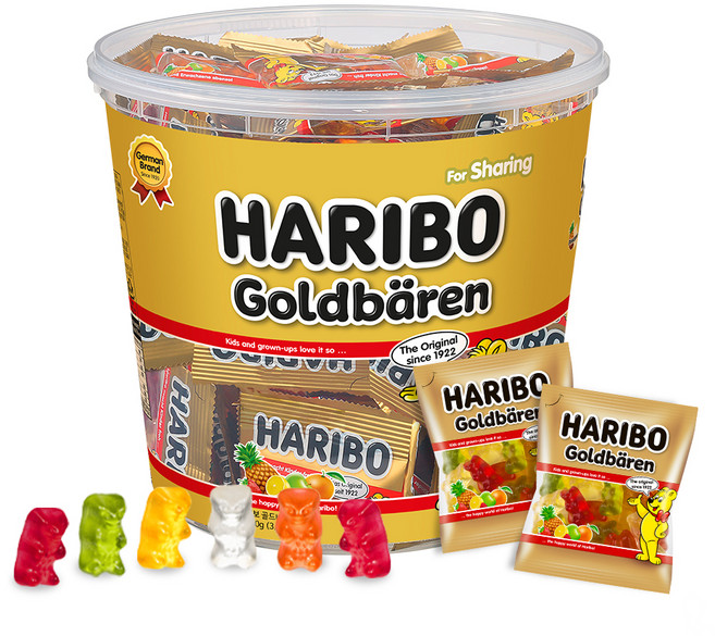 하리보 골드베렌 젤리 93개입, 1kg, 1개