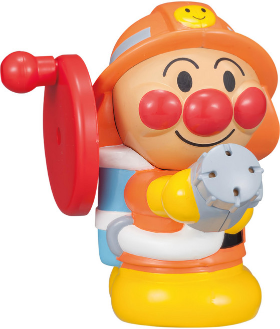 SEGA TOYS ANPANMAN 麵包超人 轉轉泡澡水槍, 1個, 1.5歲以上, 麵包超人 消防隊員