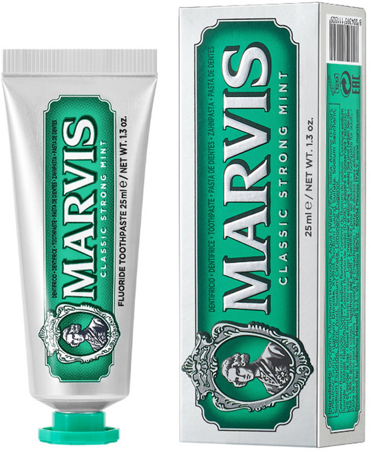 마비스 클래식 스트롱 민트 치약, 25ml, 1개