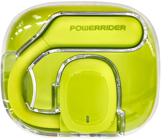 POWERRIDER OWS 開放式舒感藍牙耳機 - 80mAh電池 Type-C充電, S600, 青檸綠