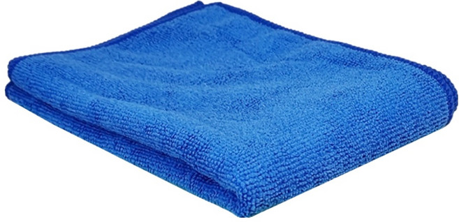 월드크린 히트 극세사 걸레 40 x 60 cm, 블루, 1개