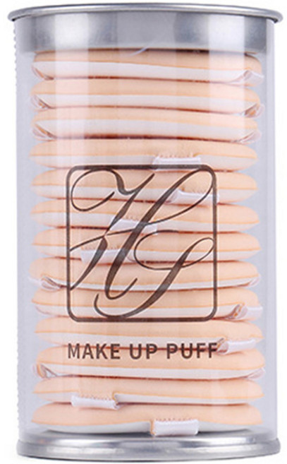 닐로 쿠션 원형 에어퍼프 12p + 원형케이스 세트, 스킨, 1세트