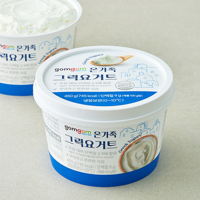 곰곰 그릭요거트, 450g, 1개