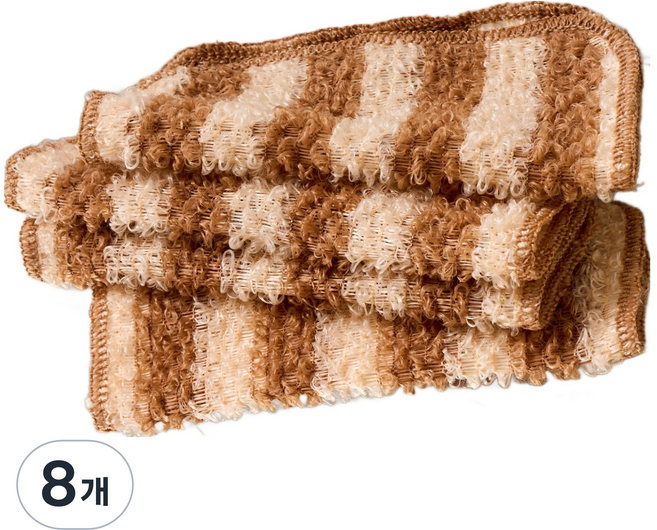 풍성 거품 옥수수 수세미, 1개입, 8개