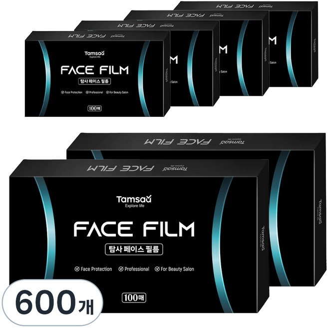 탐사 미용실 전용 페이스 필름, 600개
