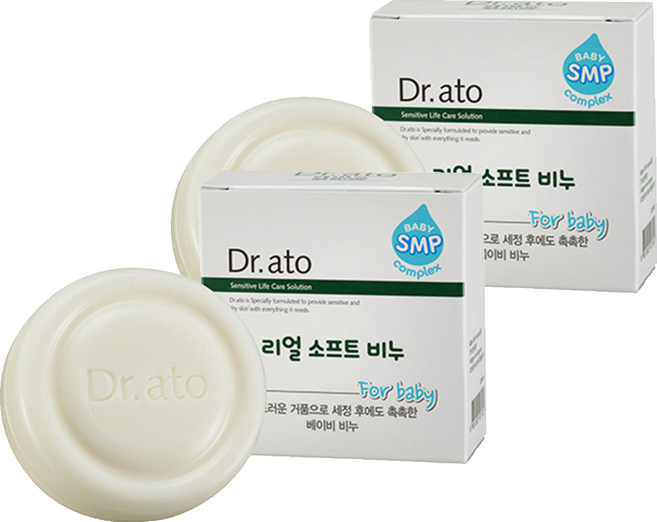 닥터아토 리얼 소프트 비누, 100g, 2개