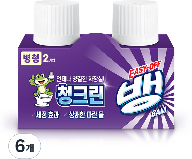하픽 청크린 병형 2개입, 360g, 6개