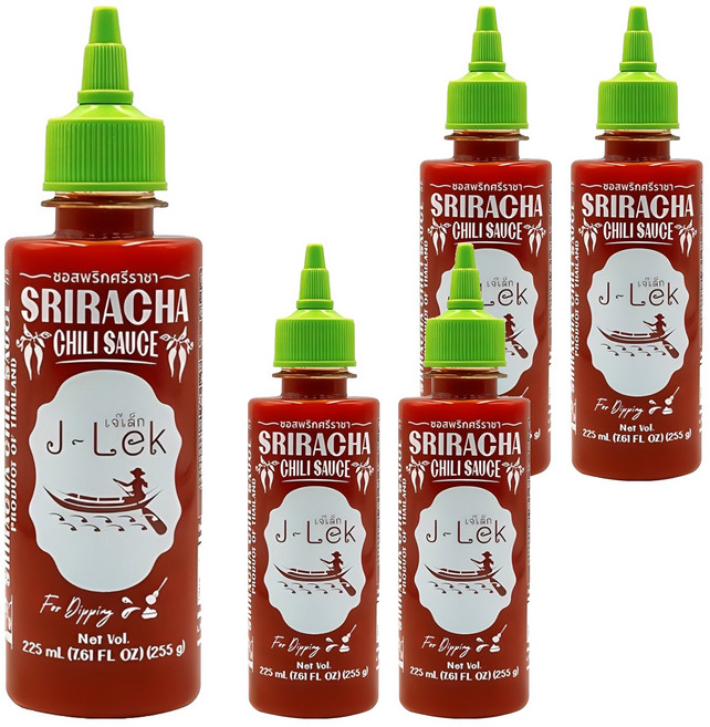 제이렉 스리라차 소스, 225ml, 5개