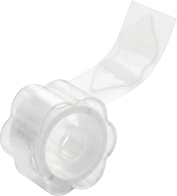 쿠말 자를 필요 없는 뒤꿈치 물집 방지 테이프 투명 30p, 1개