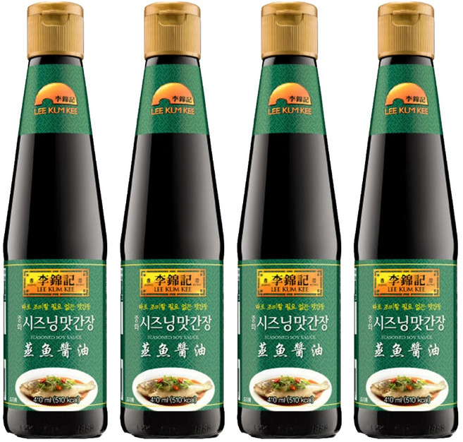 이금기 중화시즈닝 맛간장, 4개, 410ml