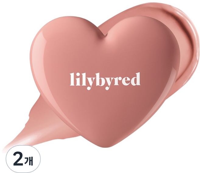 릴리바이레드 러브빔 치크밤 3.5g, 12 두근빔, 2개