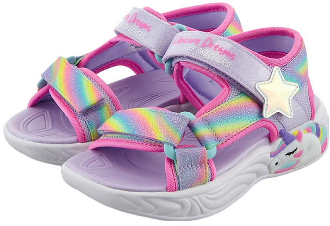 스케쳐스 여아용 유니콘 드림 샌들 SK0GSCFM0
