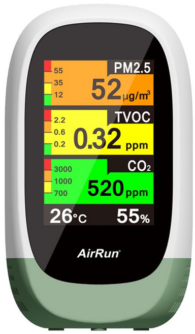 AirRun 空氣品質偵測器 Q10 300g, 1個