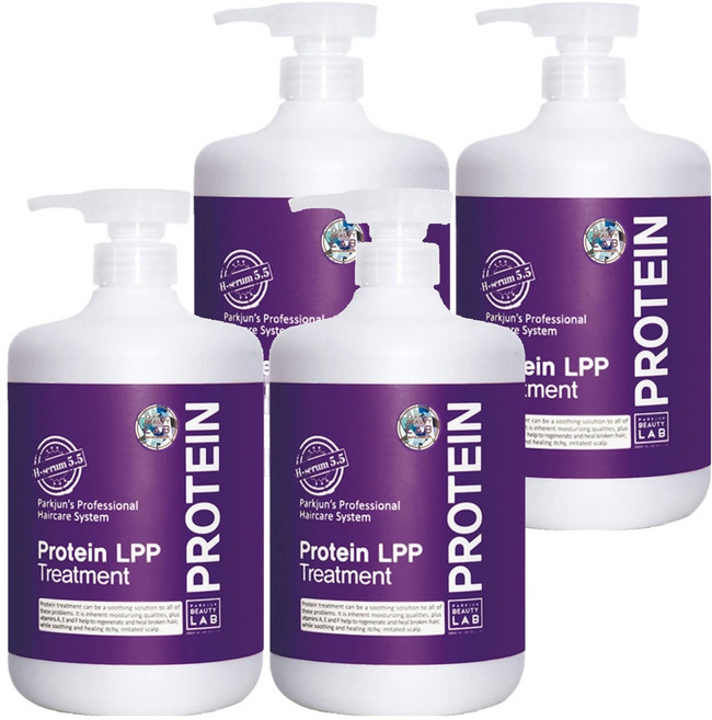 PARKJUN BEAUTY LAB 蛋白質 LPP 白麝香護髮素, 1L, 4個