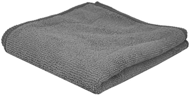 월드크린 히트 극세사 걸레 40 x 40 cm, 그레이, 1개