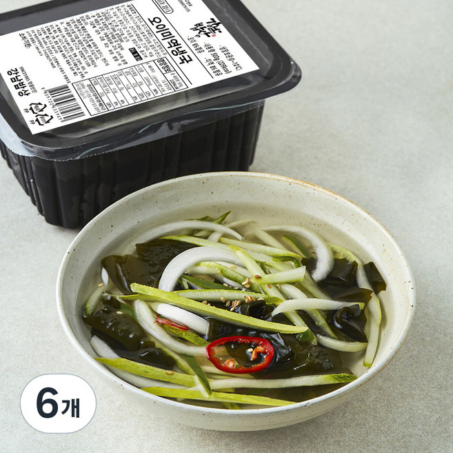 강남밥상 오이미역냉국, 500g, 6개