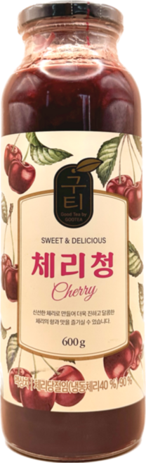 구티 체리청, 600g, 1개입, 1개