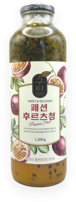 구티 패션후르츠청, 1.2kg, 1개