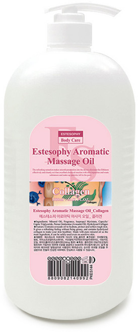 에스테소피 아로마틱 마사지 오일 콜라겐, 1L, 1개