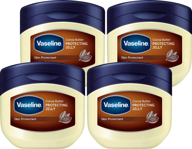 바세린 코코아 버터 프로텍팅 젤리, 100ml, 4개