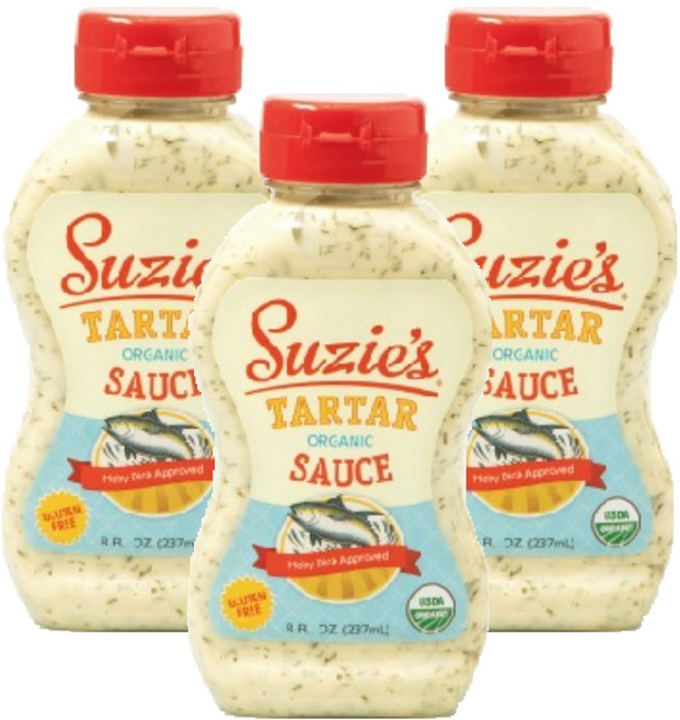 수지스 유기농 타르타르소스, 237ml, 3개