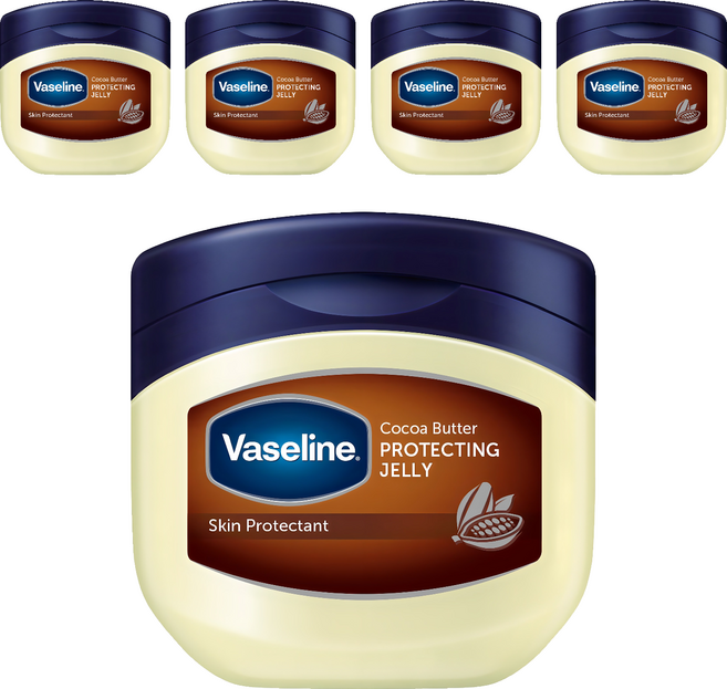 바세린 코코아 버터 프로텍팅 젤리, 100ml, 5개