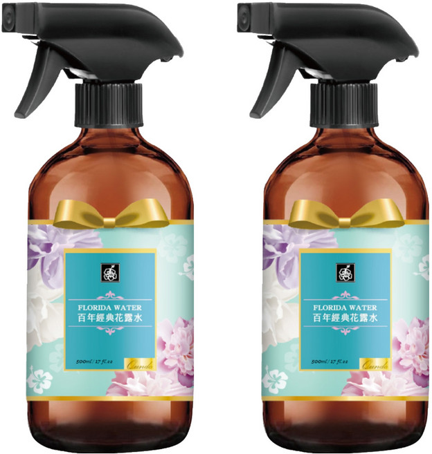 QUNDO 康朵 百年經典花露水, 500ml, 2瓶