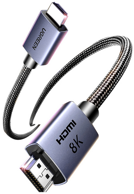 유그린 프리미엄 8K 60Hz HDMI V2.1 UCC 케이블, 1개, 1m
