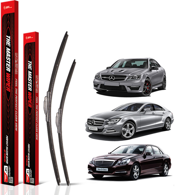 필터포유 더 마스터 실리콘 플랫 와이퍼 세트, 벤츠 E 클래스 W212 / C207 / A207 (09~14년)