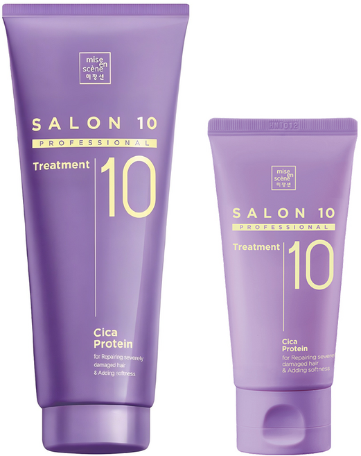 미쟝센 살롱 10 프로페셔널 시카 프로틴 트리트먼트 215ml + 70ml 세트, 1개