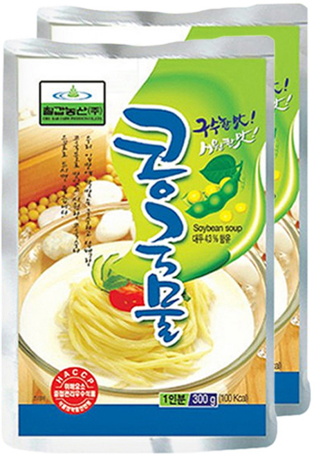 칠갑농산 국산콩국물, 300g, 2개
