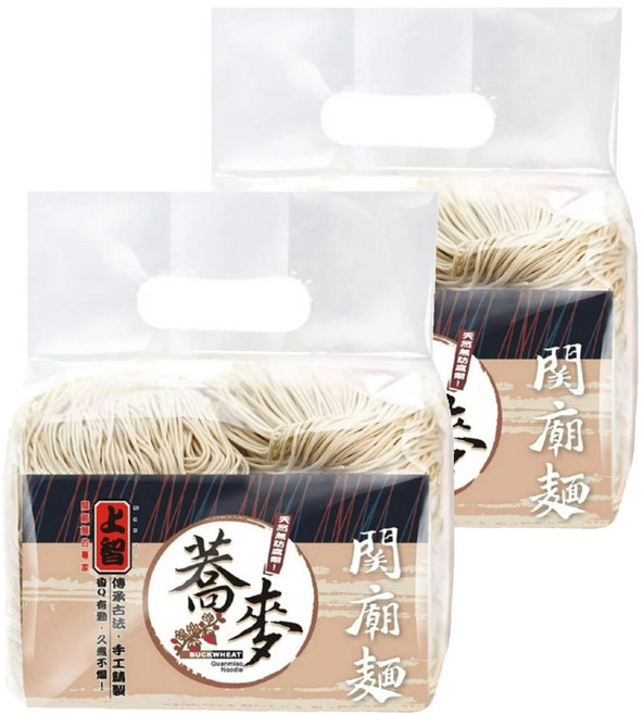 上智 蕎麥關廟麵, 900g, 2包
