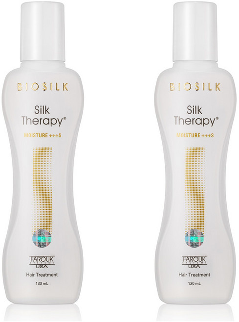 실크테라피 모이스쳐 트리플에스 헤어에센스, 130ml, 2개