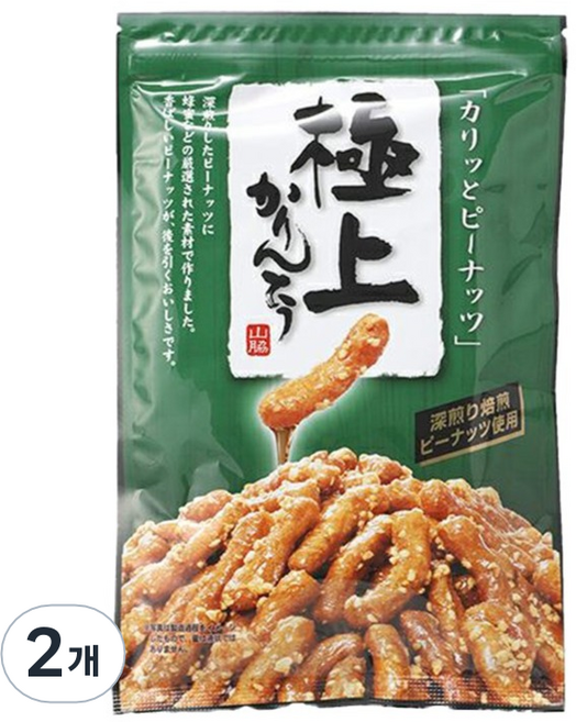 야마와키제과 카린토, 117g, 2개