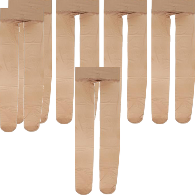 Jeaausy 嘉莉詩 玫瑰全透明褲襪 3雙