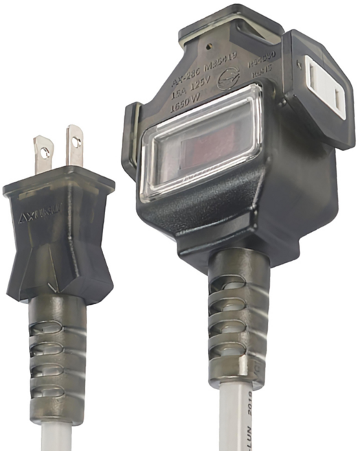 Kinyo 動力延長線, 15m, 黑色, 1條