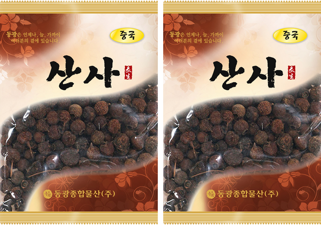 동광한방몰 산사, 150g, 2개