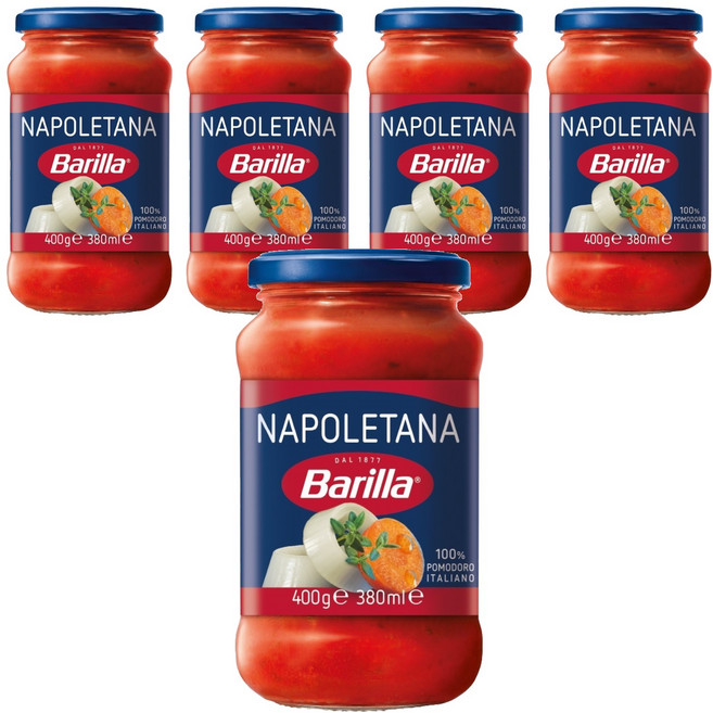 바릴라 나폴레타나 스파게티소스, 5개, 400g