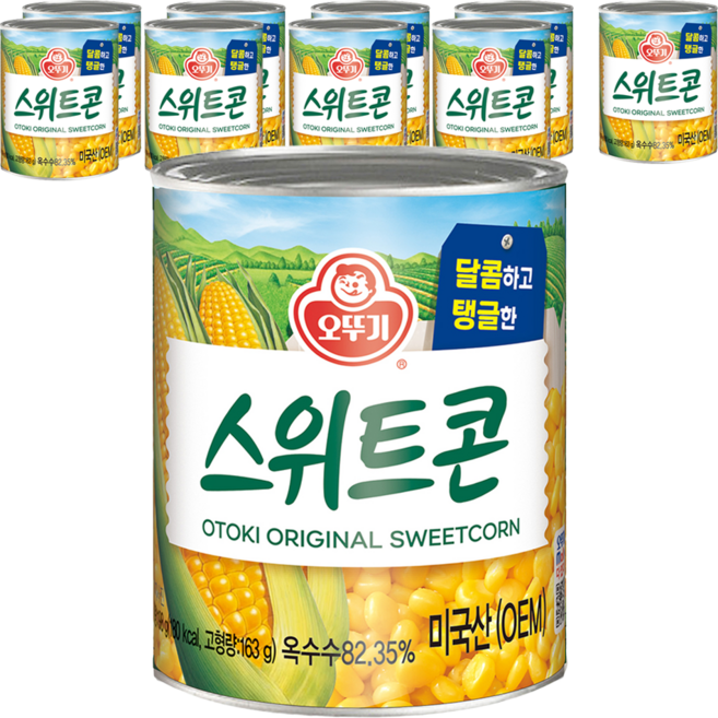 오뚜기 스위트콘 통조림, 198g, 10개