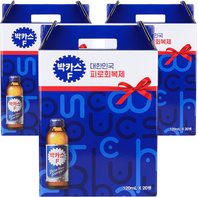 박카스F 피로회복제, 120ml, 60개