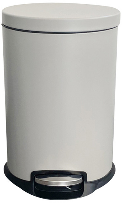 팬물산 심플리 무소음 휴지통 20L, 그레이