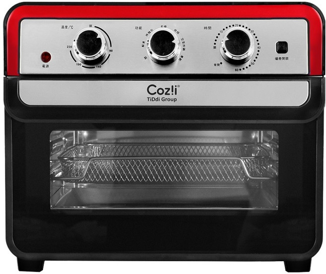 Cozii 廚膳寶 不鏽鋼內膽氣炸烤箱 第五代 23L 原廠保固, AF66