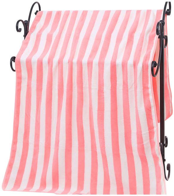 원이네 대형 비치타월 70 x 140 cm, 핑크, 1개