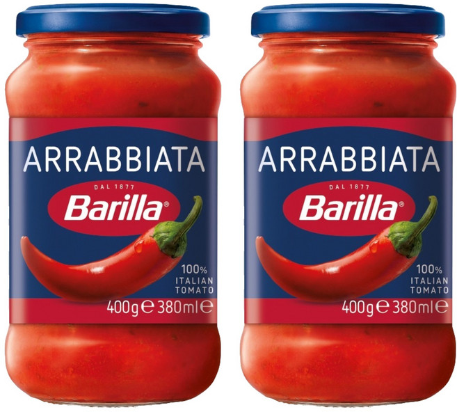 바릴라 아라비아타 파스타소스, 400g, 2개