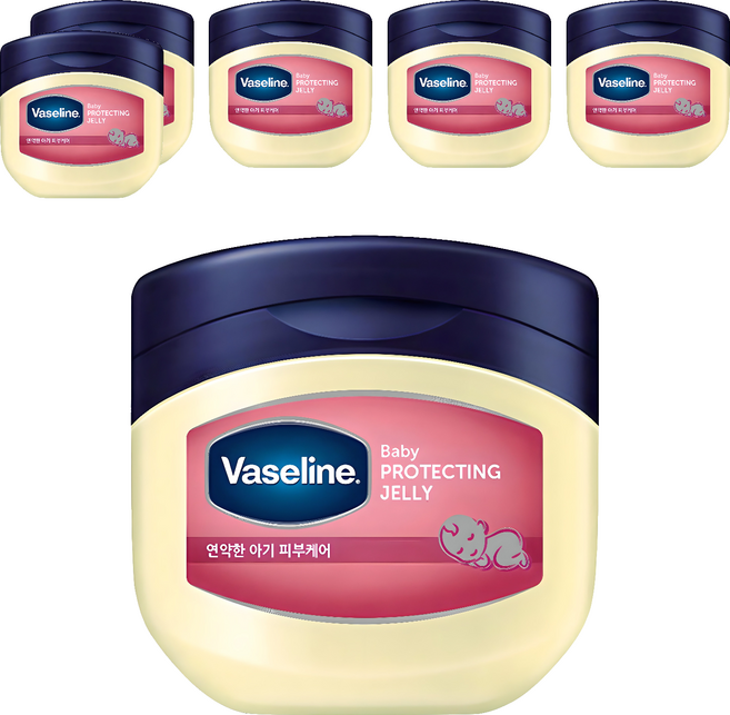 바세린 프로텍팅 젤리 베이비, 100ml, 6개