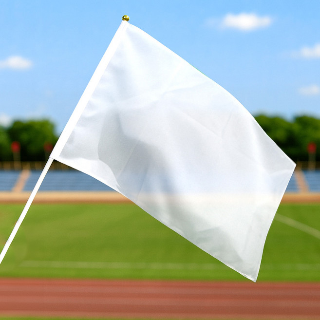 파티쇼 응원깃발, 화이트, 10개