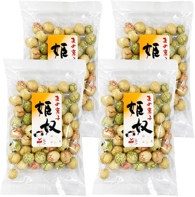 山口 姬奴 豆菓子, 180g, 4包
