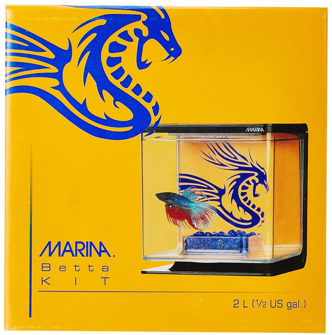 HAGEN MARINA 鬥魚套缸 13404 迷你魚缸, 透明, 1個